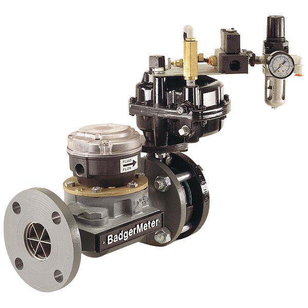 Turbo Meter with Butterfly Valve Assembly